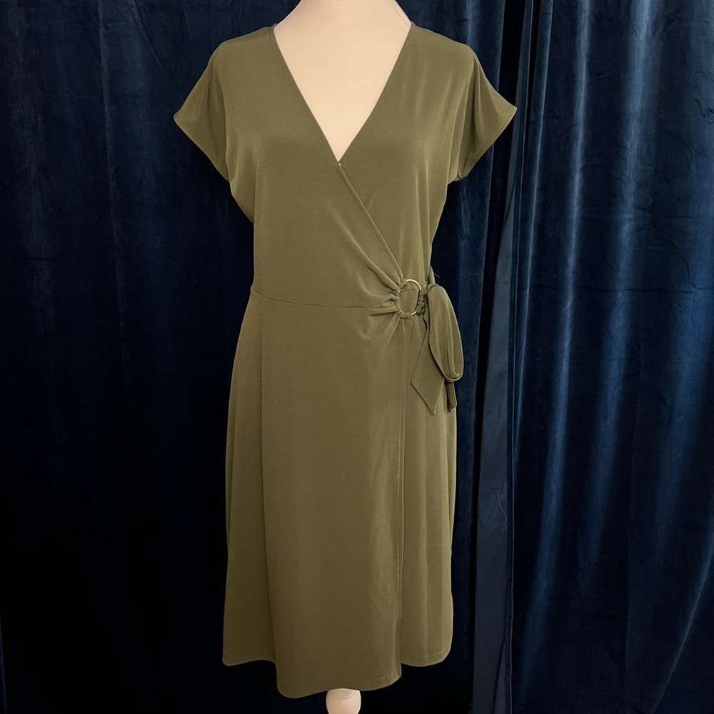 Olive green Michael Kors dress